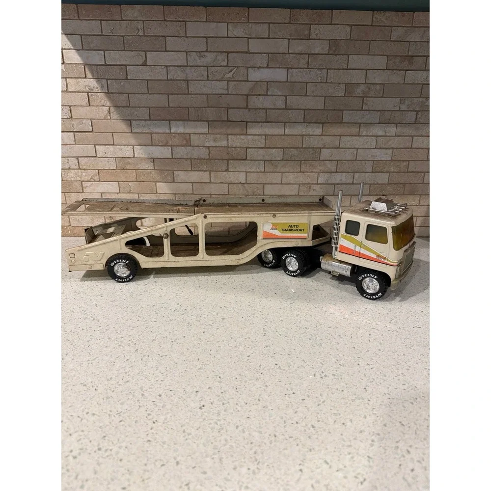 Vintage Nylint GMC Astro‎ 95 Car Transporter Hauler